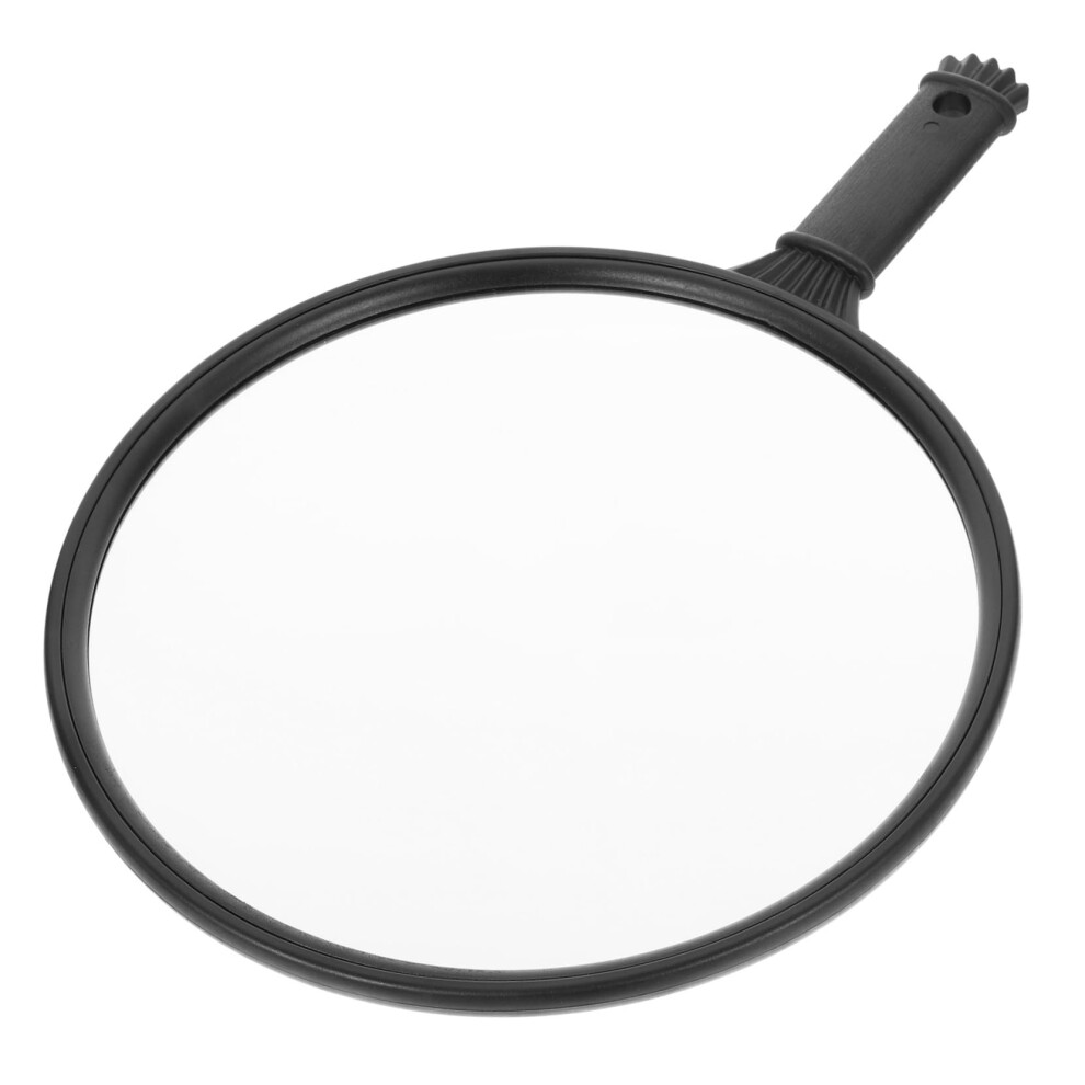 Light Handheld Cosmetic Mirror Round With Magnification For Makeup And Lip Care Compact Weight