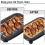 Kitchen Use Baking Paper Light Brown 100 Sheets 11.00x9.04in 10