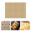 Kitchen Use Baking Paper Light Brown 100 Sheets 11.00x9.04in 3