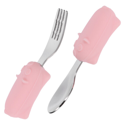 1 Set Baby Kurzgriff Gabel Essbesteck
