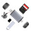 6 in 1 type-c otg reader sd tf usb for computer phone laptop camera 11