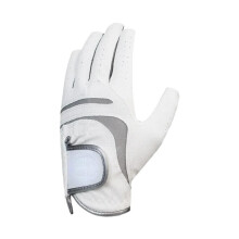 Golf equipment: gloves and hand guards – Improved grip and breathable design for men and women (Grey Left Hand,24)