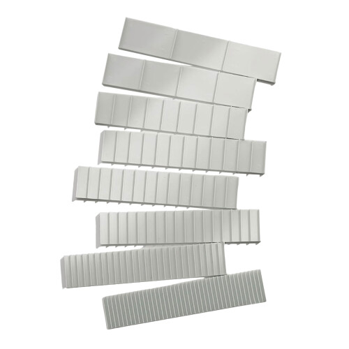 8Pcs Cake Roll Ruler Uniform Division Mold Graduated Scale