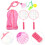 Badminton Set Rosa 17,1x8,9x1,4 Zoll 5