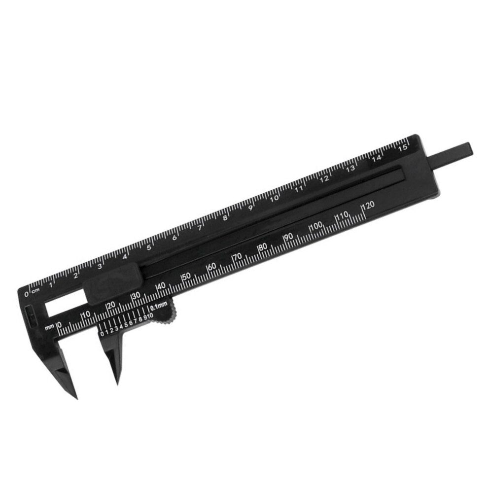 Caliper Micrometer 0120/0150Mm Measuring Instrument With Double Scale For Jewelry Diameter Measurement Black 9339159652961