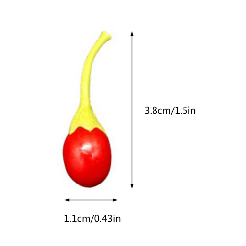 Colorful Fake Fruit Artificial Wolfberry for Table Display 1