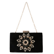 Women's Glitzernde Abend Clutch Mit Besatz