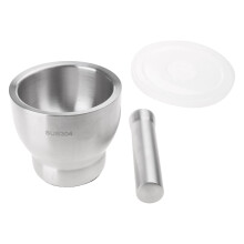 304Stainless Steel Mortars and Pestle Pills Crusher Gift-large