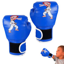Youth Training Gloves for Kids Age 313 with Wrist Support Blue