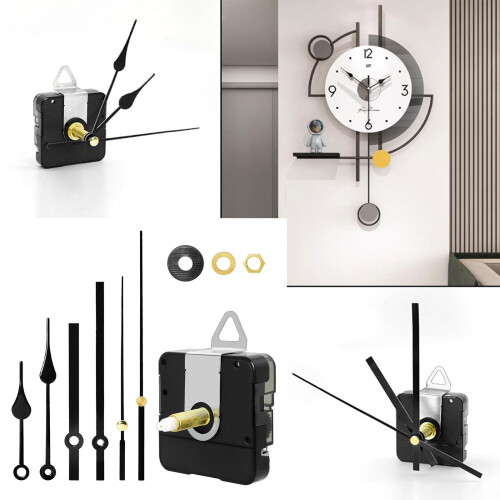 Wall Clock Movement Repair Kits Long Spindle Quiet Clock Motor 1