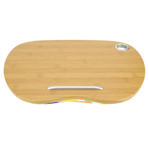 Suporte ajustável para laptop com almofada, resistente e com design ergonômico para computadores de até 14 polegadas, ideal para uso em casa, no 2