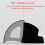 Delicate Coffee Filter Paper Storage Box Acrylic-Black 2