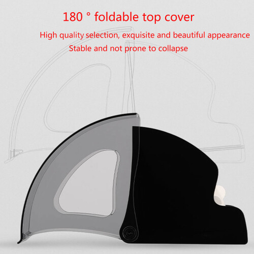 Delicate Coffee Filter Paper Storage Box Acrylic-Black 1
