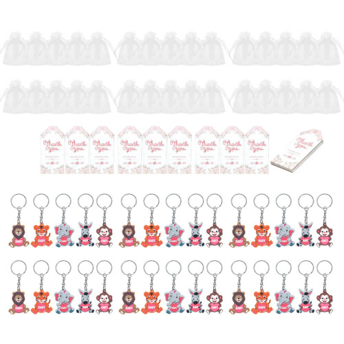 Efficient  Animal Keychains Pendant Funny Animal Keychain