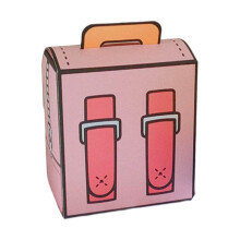 Set of 50 Unique Graduate Gift Candy Boxes Functional-Pink