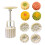 Flower Pattern Mooncakes Molds Cookie Stamps Hand Press Cookie 1