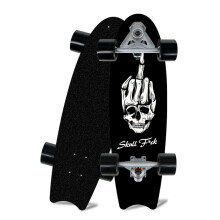 Complete Skateboard 28 Inch Double Kick Beginner Skateboard for All Ages