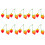 10pcs Artificial Strawberry Realistic Fruit Model Table Fake 1