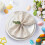 6/12Pcs  Rustics Leaf Napkin Buckle Simple Elegant-6 pack 7