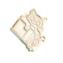 3D Cats Sealings Wax Stamp for Christmas Envelopes Cards-A