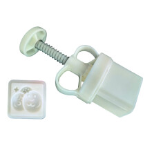 Square Cartoon Pattern Moon Cake Molds Cookie Stamps Hand