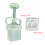 Square Cartoon Pattern Moon Cake Molds Cookie Stamps Hand 3