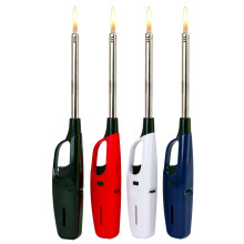 Stick Lighter, Pack of 4, Extra Long, 27.5 cm,, Suitable for Seniors, Refillable for Autumn, Fireplace, Christmas Candles