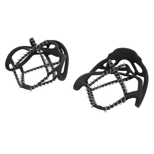 Paar Spring Ice Crampon Schuhüberzüge 2