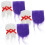 6 Sets Handgemachte Vorgeschnittene Gnome Kunstfell 3