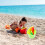 1 Set Strandspielzeug Aus Kunststoff Mit Eimer Und Formen 6