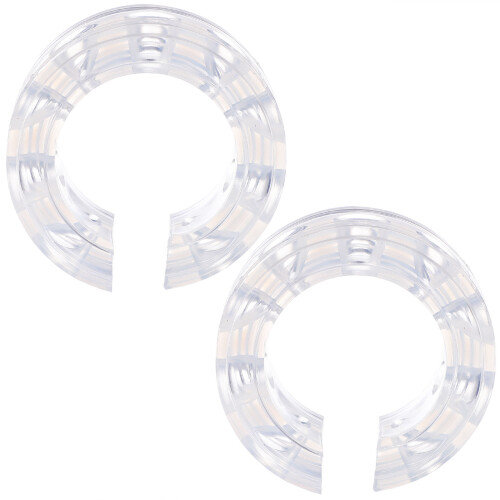 2 Auto Stoßdämpfer Dämpfungspads Transparent Halter 2