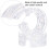2 Auto Stoßdämpfer Dämpfungspads Transparent Halter 11