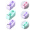 Tape Dispenser Abs 3 4,05x2,36x1,81 Inch 5