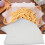 100pcs square oiled paper baking sheets for high temperature use 10