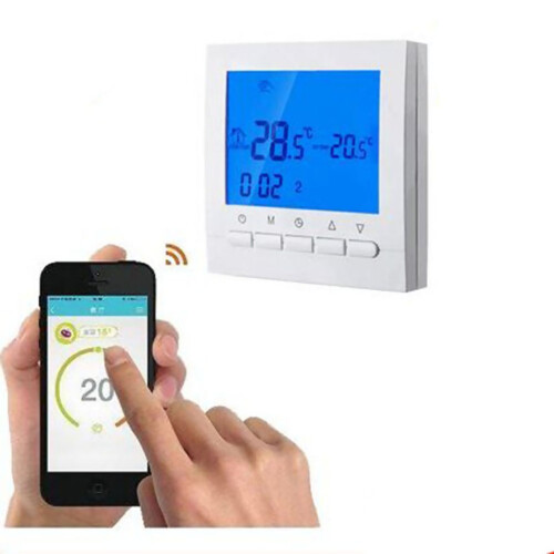Wireless Smart Digitale Programmeerbare Wifi Thermostaat Voor Verwarming 2