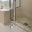 1 Set Glasduschtürscharnier Für Badezimmer 5