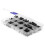 1 satz nylon-sechskantschrauben -muttern, befestigungssortiment m3 10