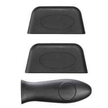 3Stück Silikon Topfgriff-Handschutz Anti-Verbrühung Set