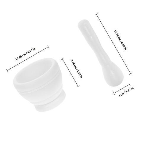 Garlic Mashing Pestle Set Voor 1 Set 1