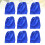 20St Einweg-Boxershorts Vlies Blau (Thichen) 4
