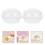 50Stk Cupcake Boxen Macaron Behälter Durchsichtige Kunststoff 10