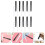 30Stk. Gesichtsmasken Spatel Make-up Creme Mischspatel Schaber 11