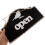 Door Open Sign Hout Zwart 1 Stuk 8