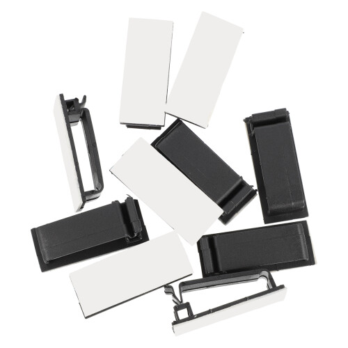 10St Kabelklemmen Selbstklebende Halterung Organizer 1