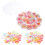 1Boîte De Perles Acryliques Colorées Pour De 8