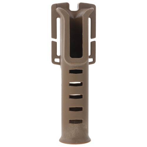 1Pc Fishing Rod Insert Tool Plastic Fish Pole Container Khaki Storage 1
