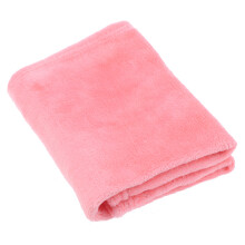 Couverture Pet En Flanelle Rose Unie, Ultra Chaude Et Légère