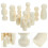 36 Stks Peg Ongeverfde Natuurlijke DIY Handwerken 6