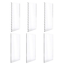 6Stk. Home Use Cake Scrapers Cake Cutter Backzubehör