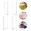 6Stk. Home Use Cake Scrapers Cake Cutter Backzubehör 6